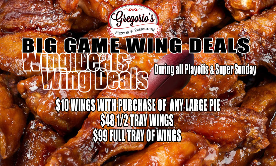 Sunday Football Specials